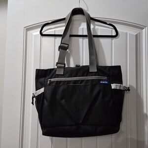 Kavu Black and Gray Baby Bag
